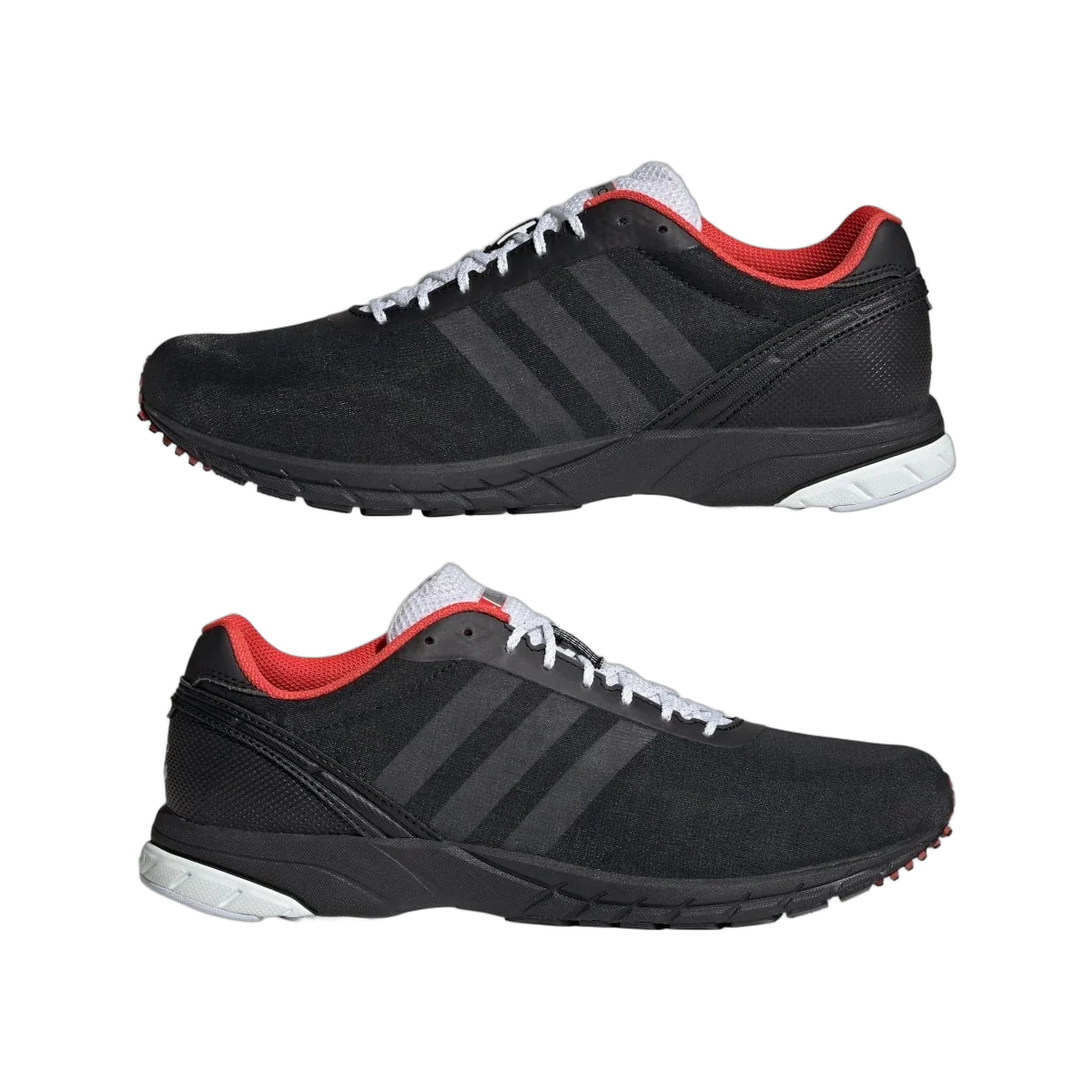Overkicks - Adidas Adizero Adios OG Black Bright Red (JQ5784) - detalle lateral interior