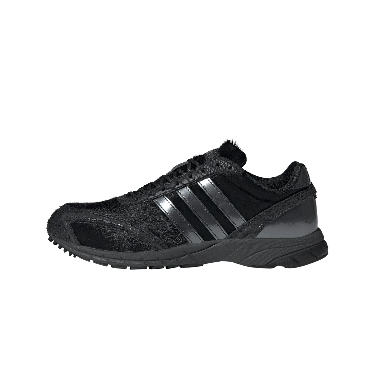 Overkicks - Adidas Adizero Adios OG Core Black Carbon (Womens) (IH4513) - vista lateral