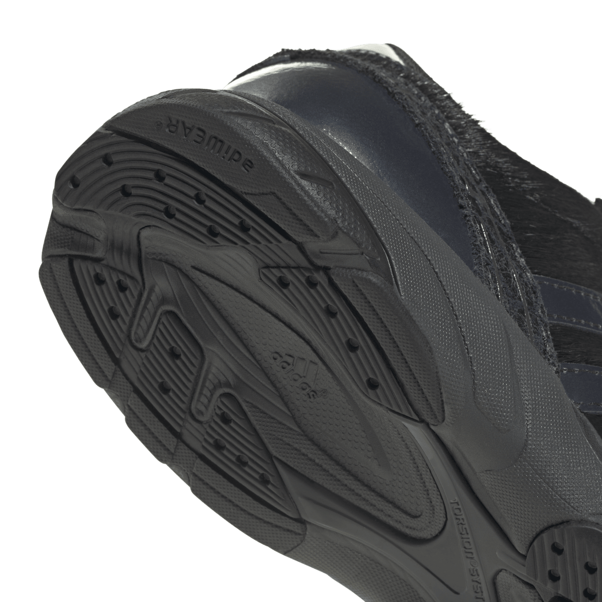 Overkicks - Adidas Adizero Adios OG Core Black Carbon (Womens) (IH4513) - detalle lateral interior
