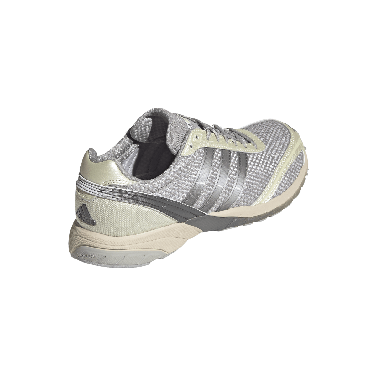 Overkicks - Adidas Adizero Adios OG Grey Four Ice Gold Metallic (Womens) (IH4544) - vista superior