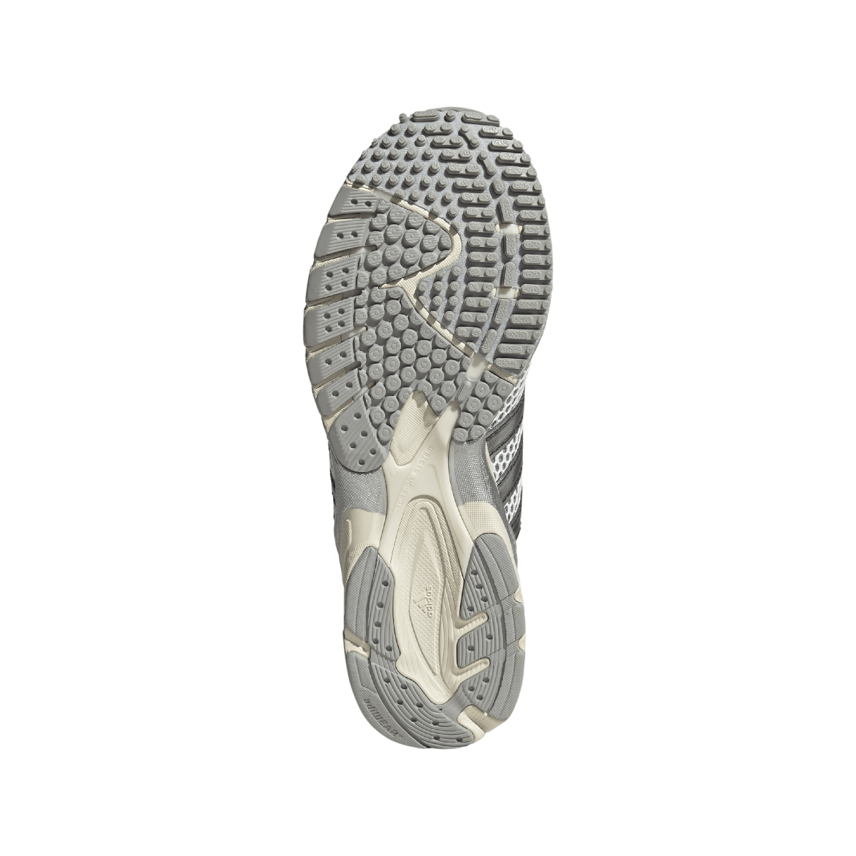 Overkicks - Adidas Adizero Adios OG Silver Metallic Better Scarlet (Womens) (KJ0999) - detalle suela