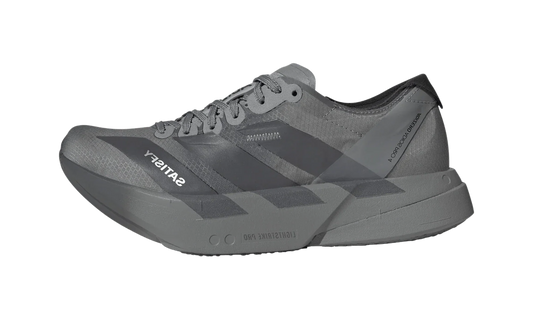 Overkicks - Adidas Adizero Adios Pro 4 Satisfy Black Grey (KH8439) - vista lateral