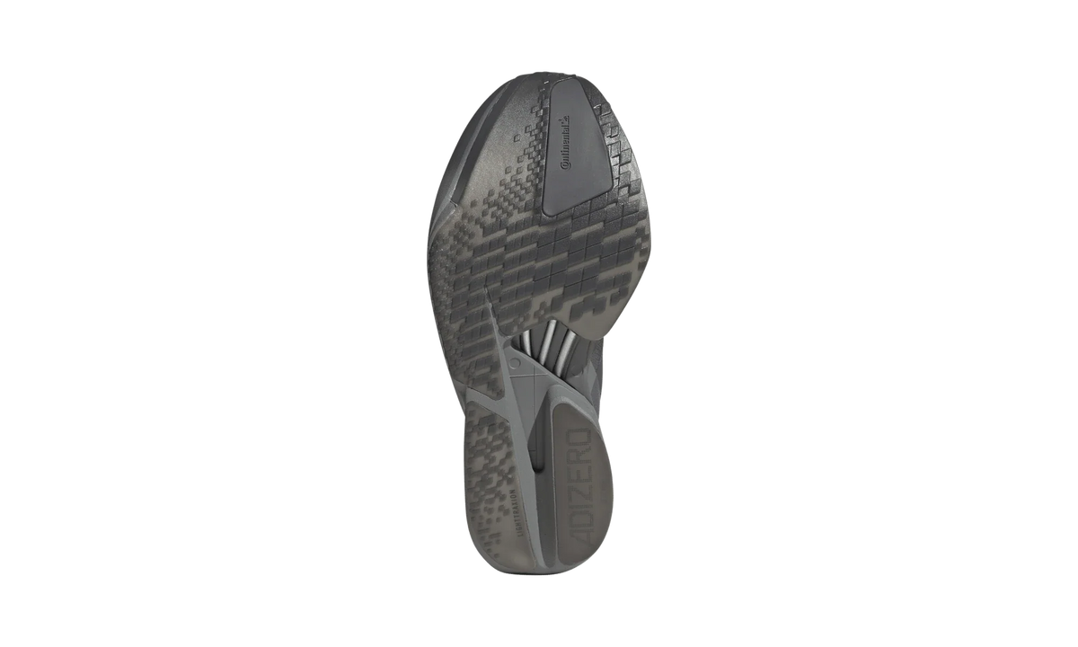 Overkicks - Adidas Adizero Adios Pro 4 Satisfy Black Grey (KH8439) - detalle talon