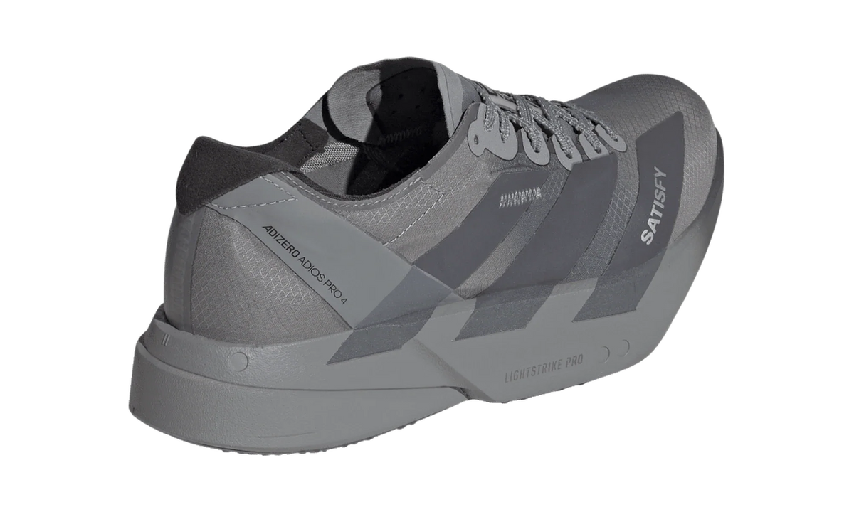 Overkicks - Adidas Adizero Adios Pro 4 Satisfy Black Grey (KH8439) - detalle lateral interior