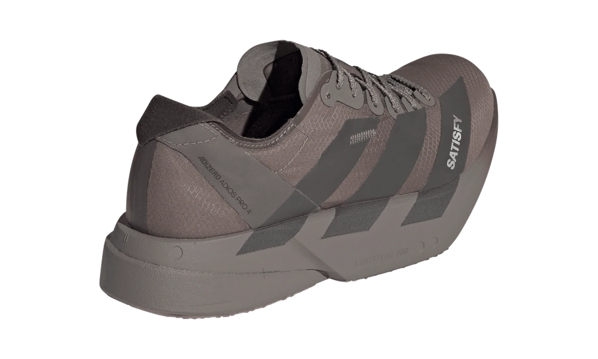 Overkicks - Adidas Adizero Adios Pro 4 Satisfy Brown Aurora Coffee (KH8442) - detalle lateral interior
