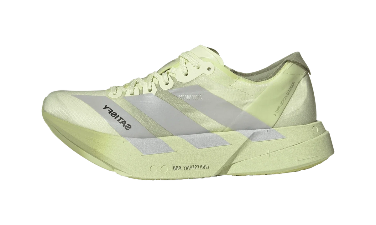 Overkicks - Adidas Adizero Adios Pro 4 Satisfy Tent Green (KH8441) - vista lateral