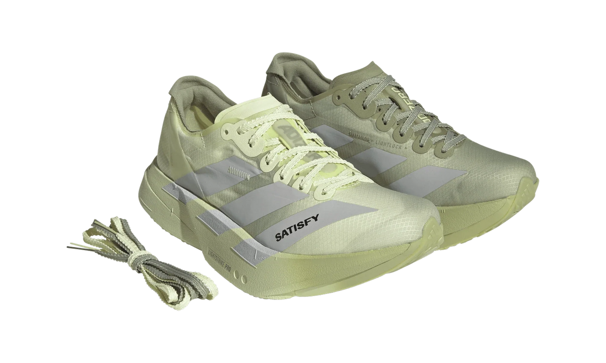 Overkicks - Adidas Adizero Adios Pro 4 Satisfy Tent Green (KH8441) - par completo