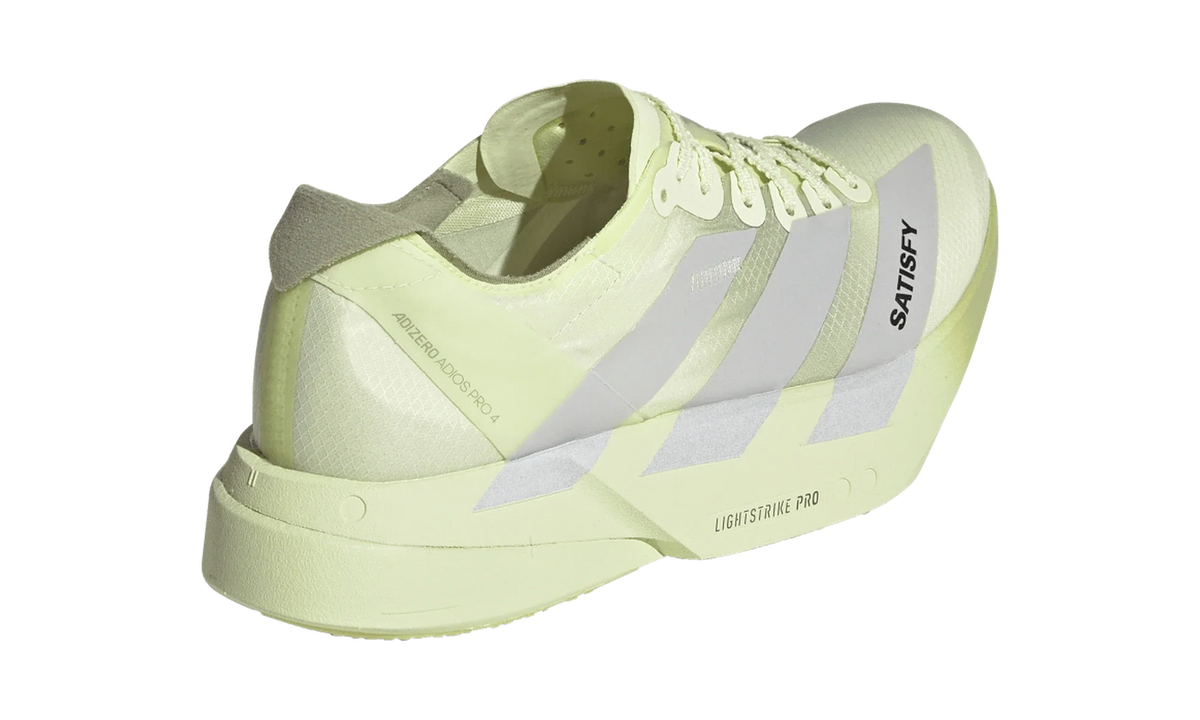 Overkicks - Adidas Adizero Adios Pro 4 Satisfy Tent Green (KH8441) - detalle lateral interior