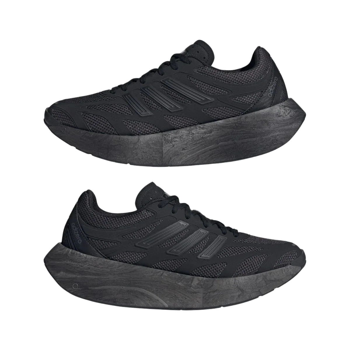 Overkicks - Adidas Adizero Aruku Core Black Carbon (JH7772) - detalle lateral interior