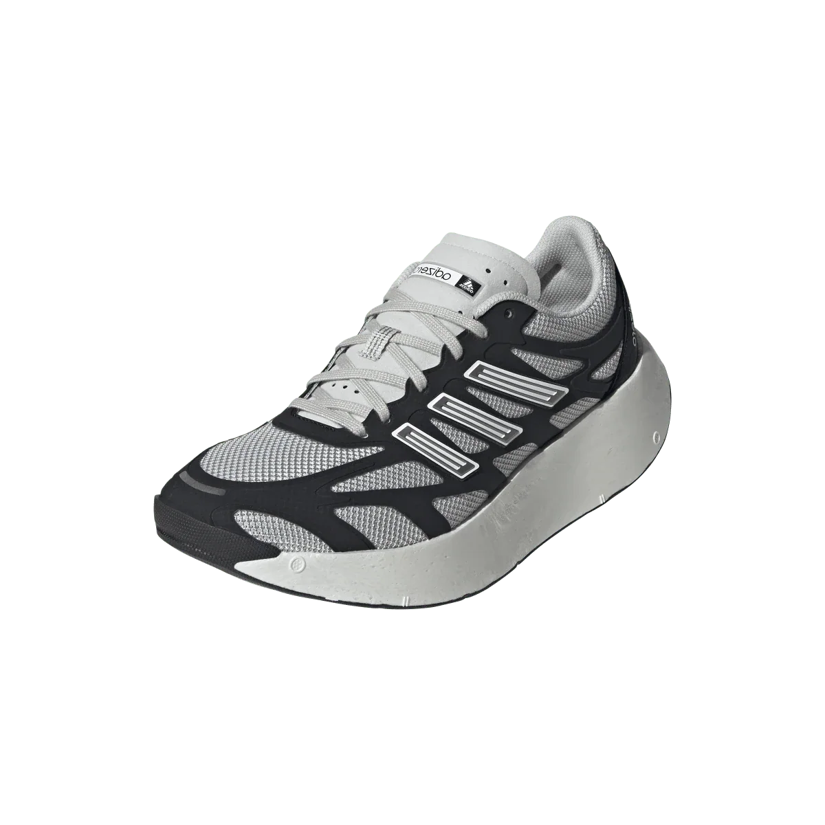 Overkicks - Adidas Adizero Aruku Core Black Cloud White Grey (JI3555) - vista trasera