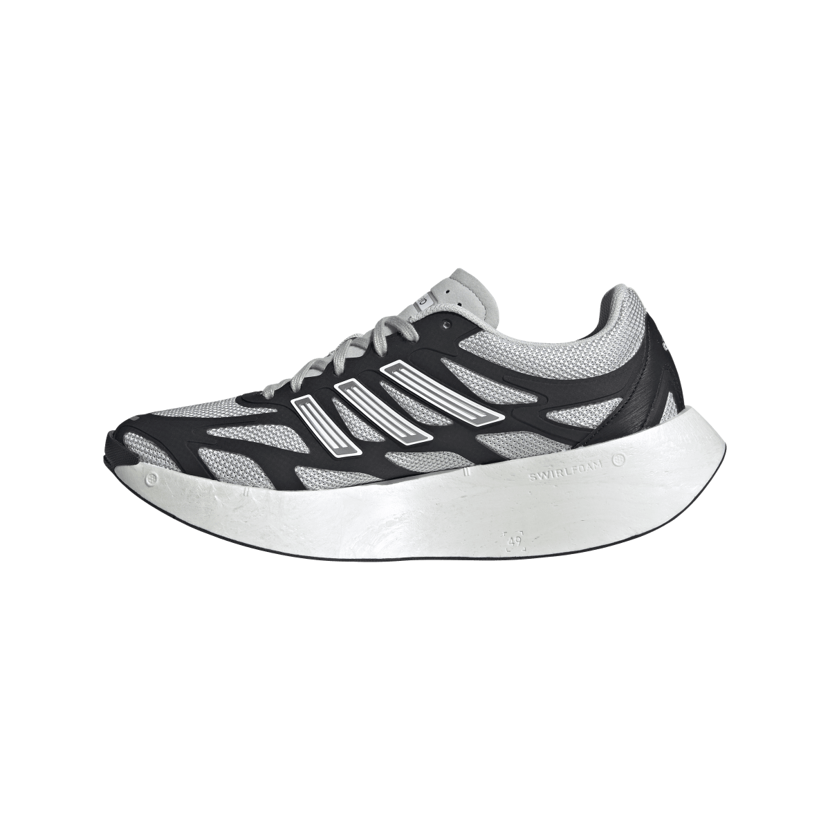 Overkicks - Adidas Adizero Aruku Core Black Cloud White Grey (JI3555) - detalle talon