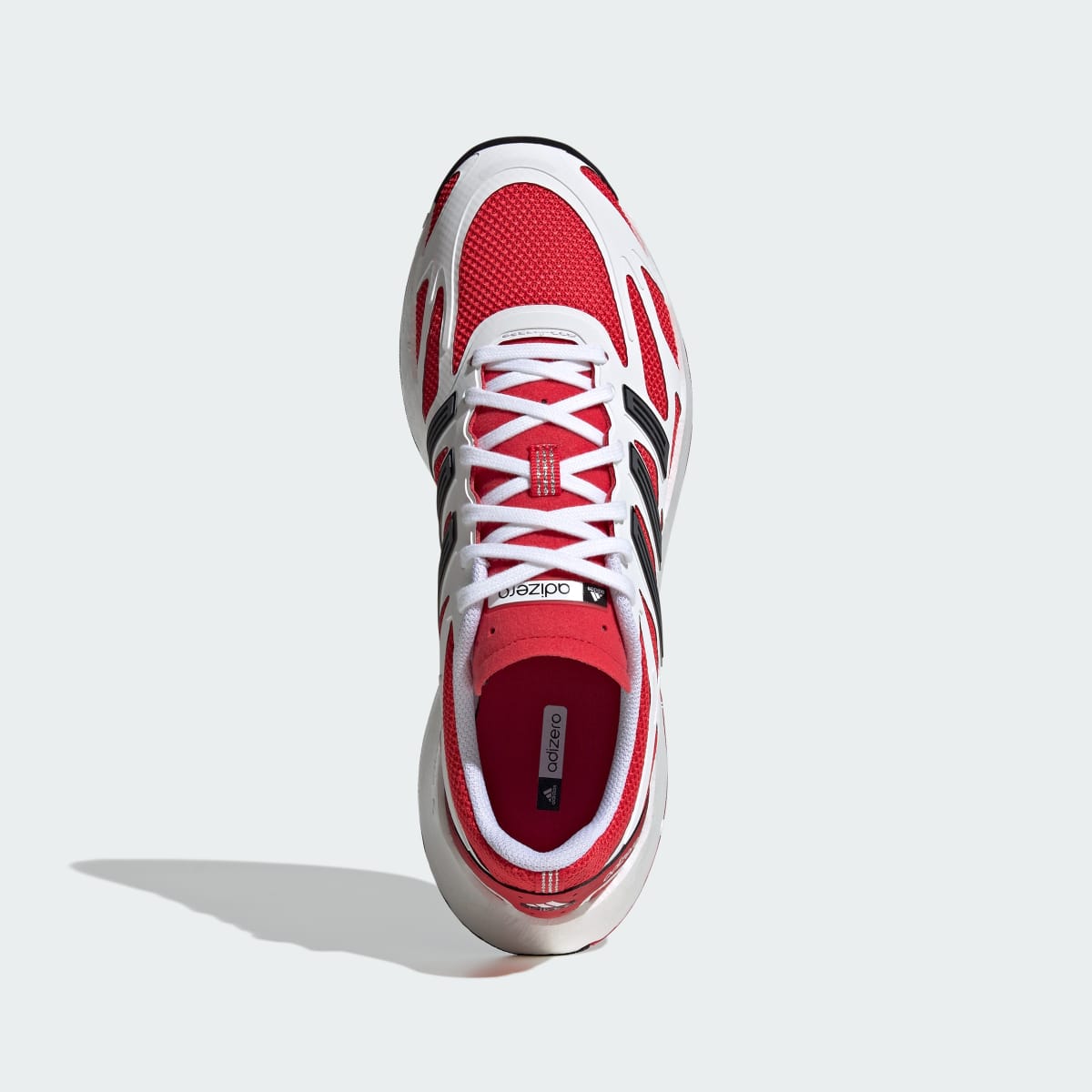 Overkicks - Adidas Adizero Aruku White Pure Ruby (JI0308) - vista trasera