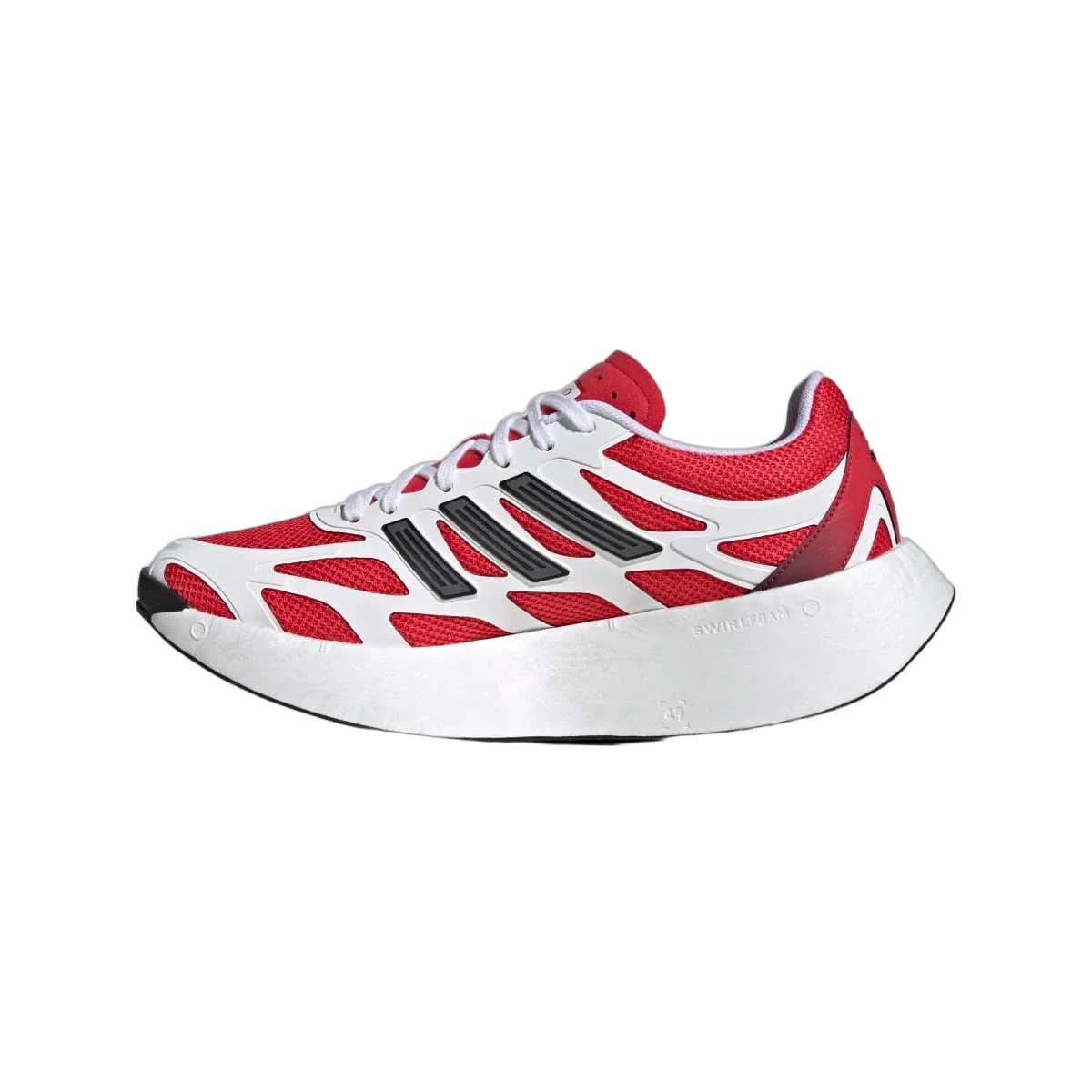 Overkicks - Adidas Adizero Aruku White Pure Ruby (JI0308) - detalle talon