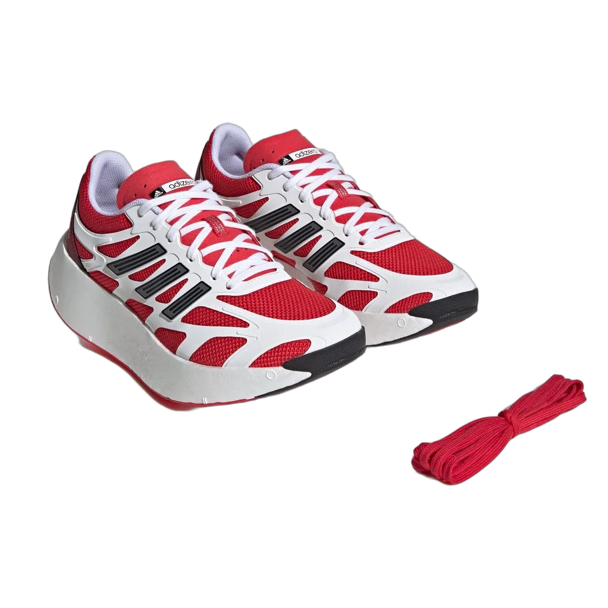 Overkicks - Adidas Adizero Aruku White Pure Ruby (JI0308) - detalle