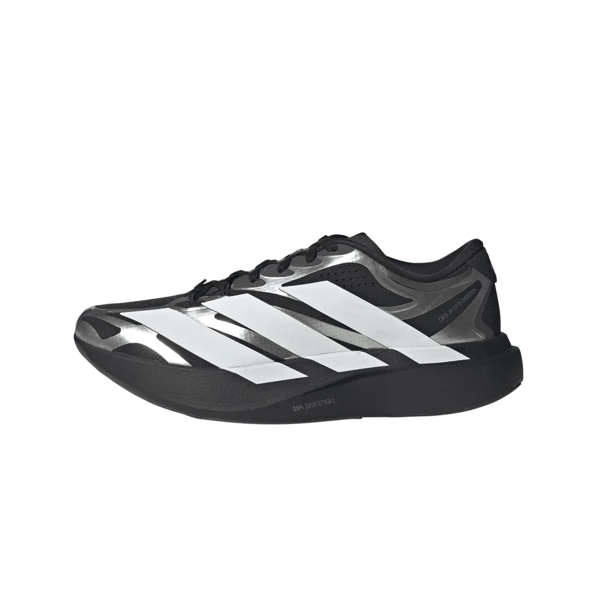 Overkicks - Adidas Adizero EVO SL EXO Black White Silver (KI4764) - vista lateral