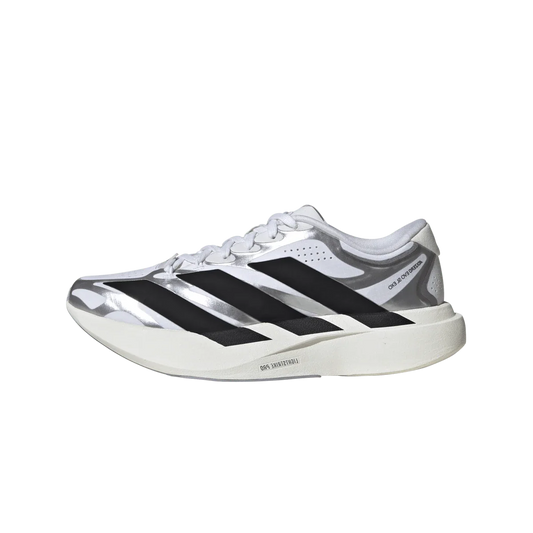 Overkicks - Adidas Adizero EVO SL EXO White Black Silver (Womens) (KI4782) - vista lateral