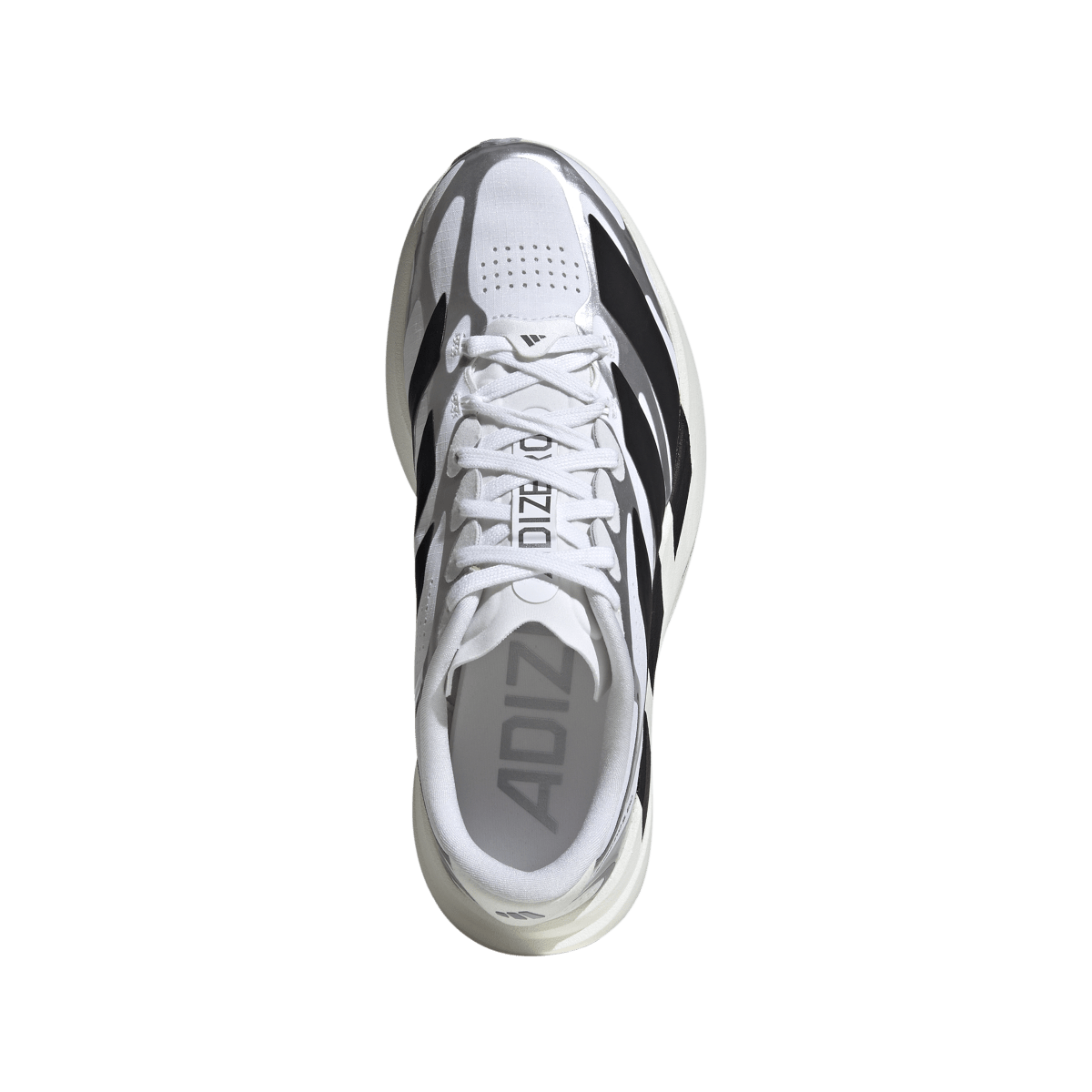Overkicks - Adidas Adizero EVO SL EXO White Black Silver (Womens) (KI4782) - par completo
