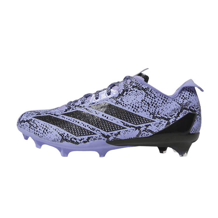 Overkicks - Adidas Adizero Electric II 7v7 Light Purple Core Black (IE3894) - vista lateral