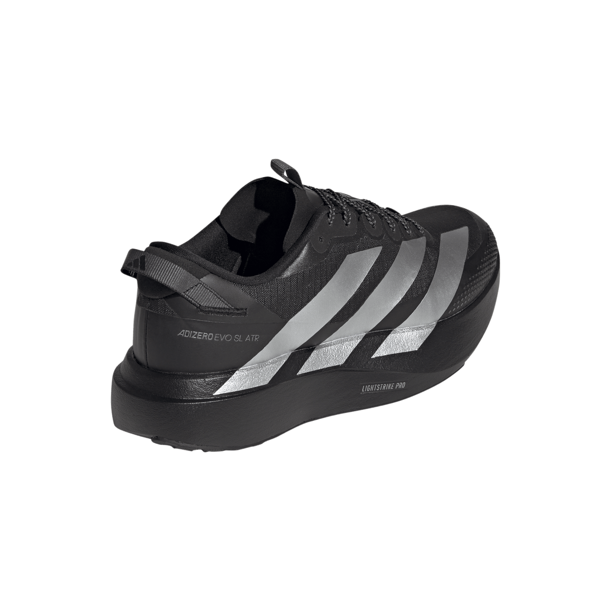 Overkicks - Adidas Adizero Evo SL ATR Black Silver Metallic (KK2683) - vista superior