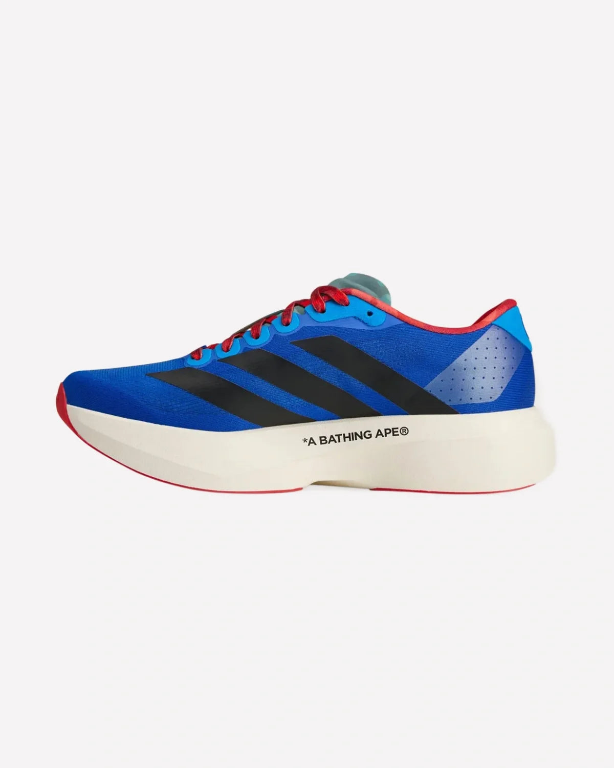 Overkicks - Adidas Adizero Evo SL Bape Bape Green Multi (KJ5749) - vista lateral