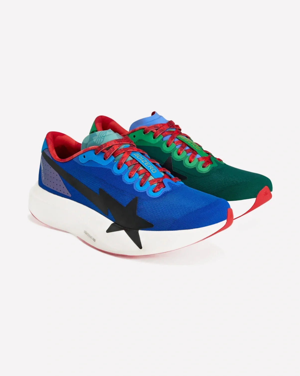 Overkicks - Adidas Adizero Evo SL Bape Bape Green Multi (KJ5749) - imagen 2