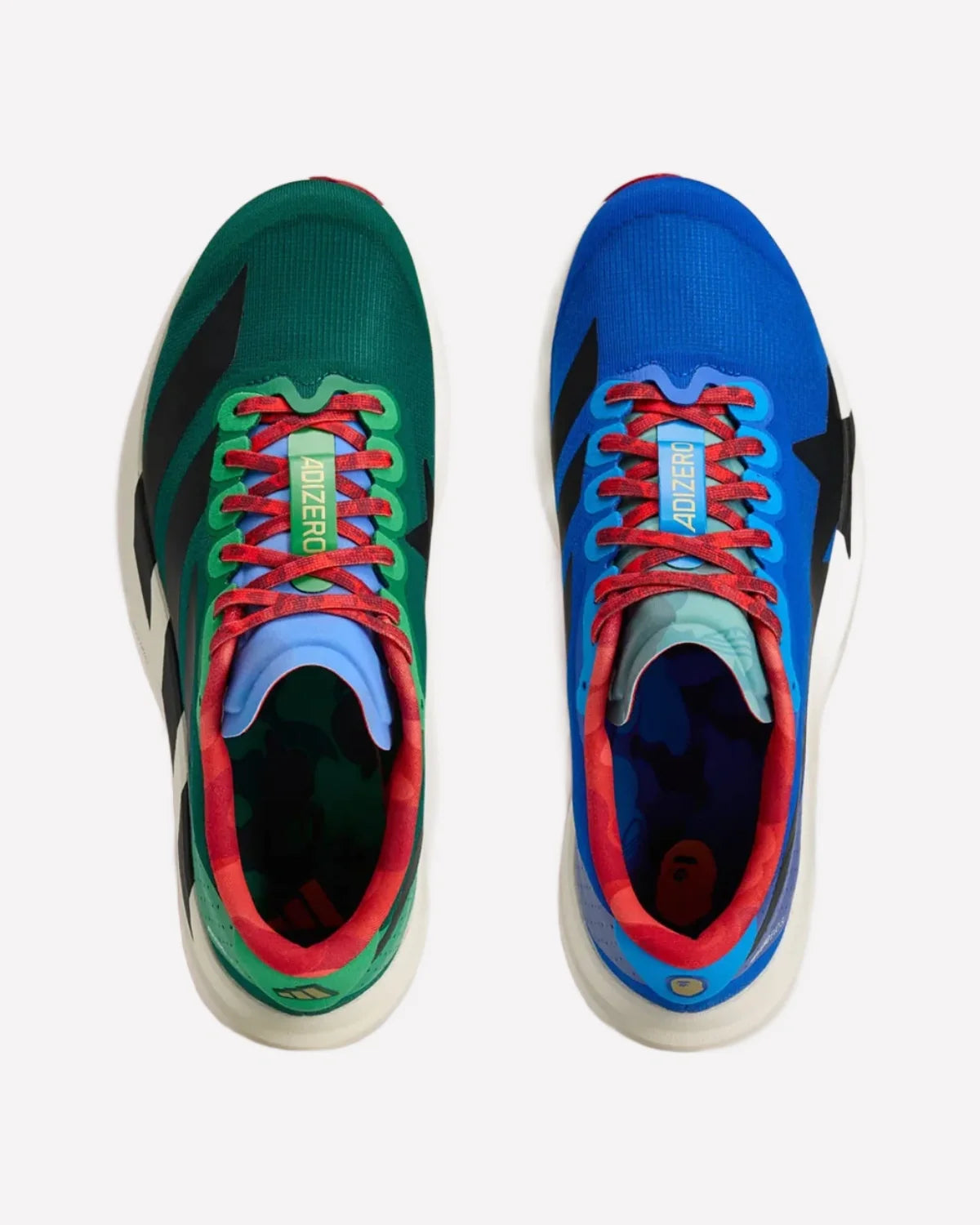 Overkicks - Adidas Adizero Evo SL Bape Bape Green Multi (KJ5749) - imagen 4