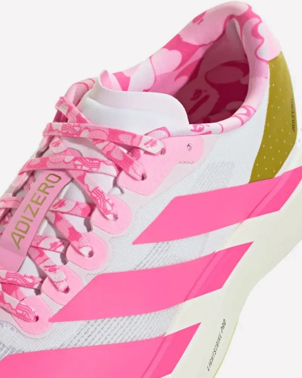Overkicks - Adidas Adizero Evo SL Bape Blue Pink Gold (KJ5751) - imagen 3