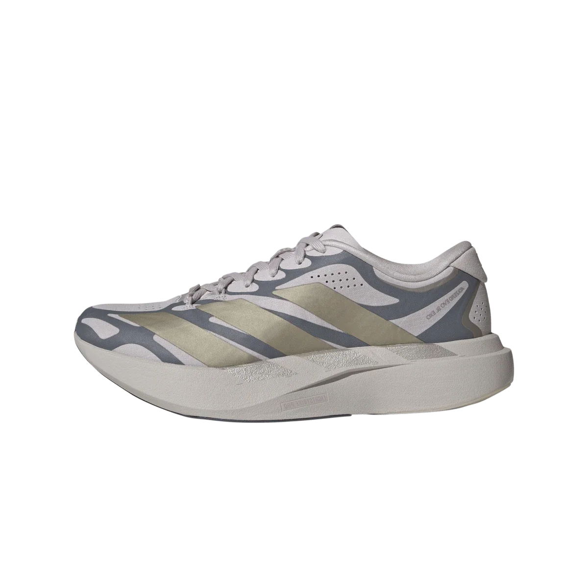 Overkicks - Adidas Adizero Evo SL EXO Ice Purple Cyber Metallic (Womens) (KI4791) - vista lateral