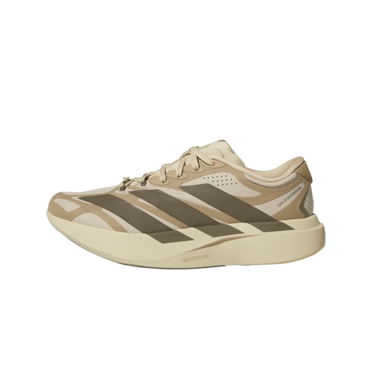 Overkicks - Adidas Adizero Evo SL EXO Suede Magic Beige Cargo Brown (KI2685) - vista lateral