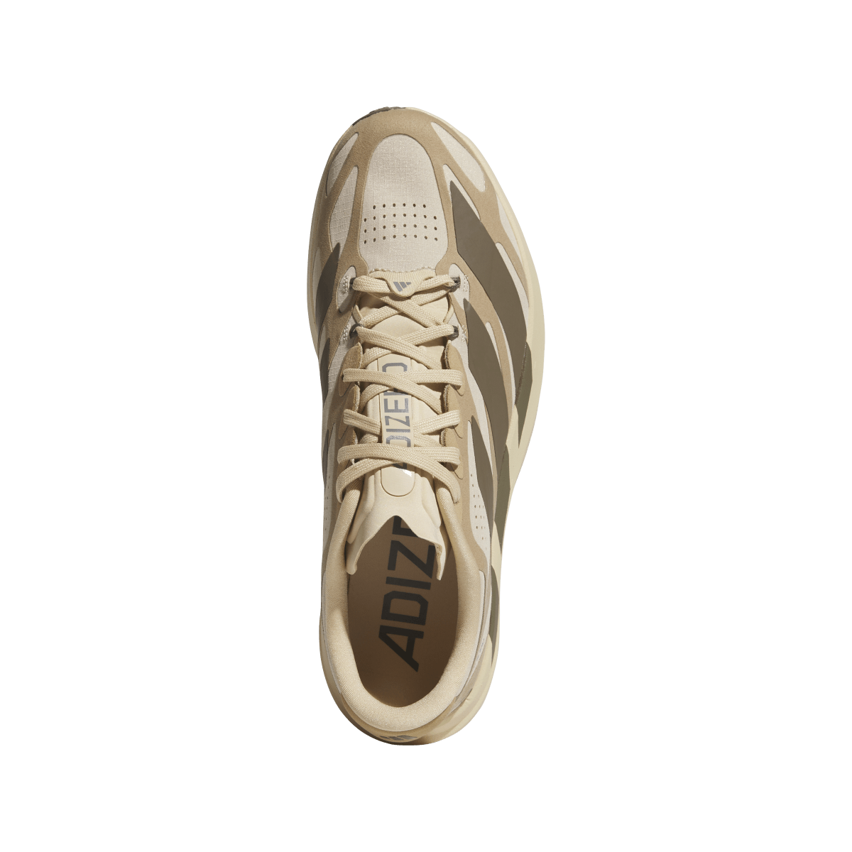 Overkicks - Adidas Adizero Evo SL EXO Suede Magic Beige Cargo Brown (KI2685) - par completo