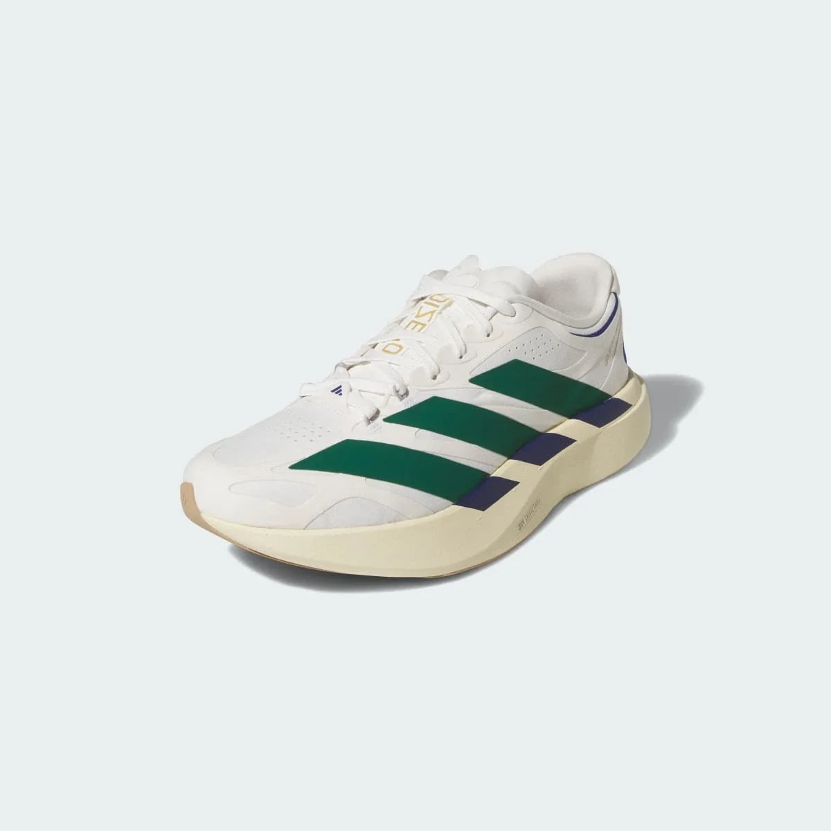 Overkicks - Adidas Adizero Evo SL EXO Suede White Collegiate Green Cream (KI4847) - vista trasera