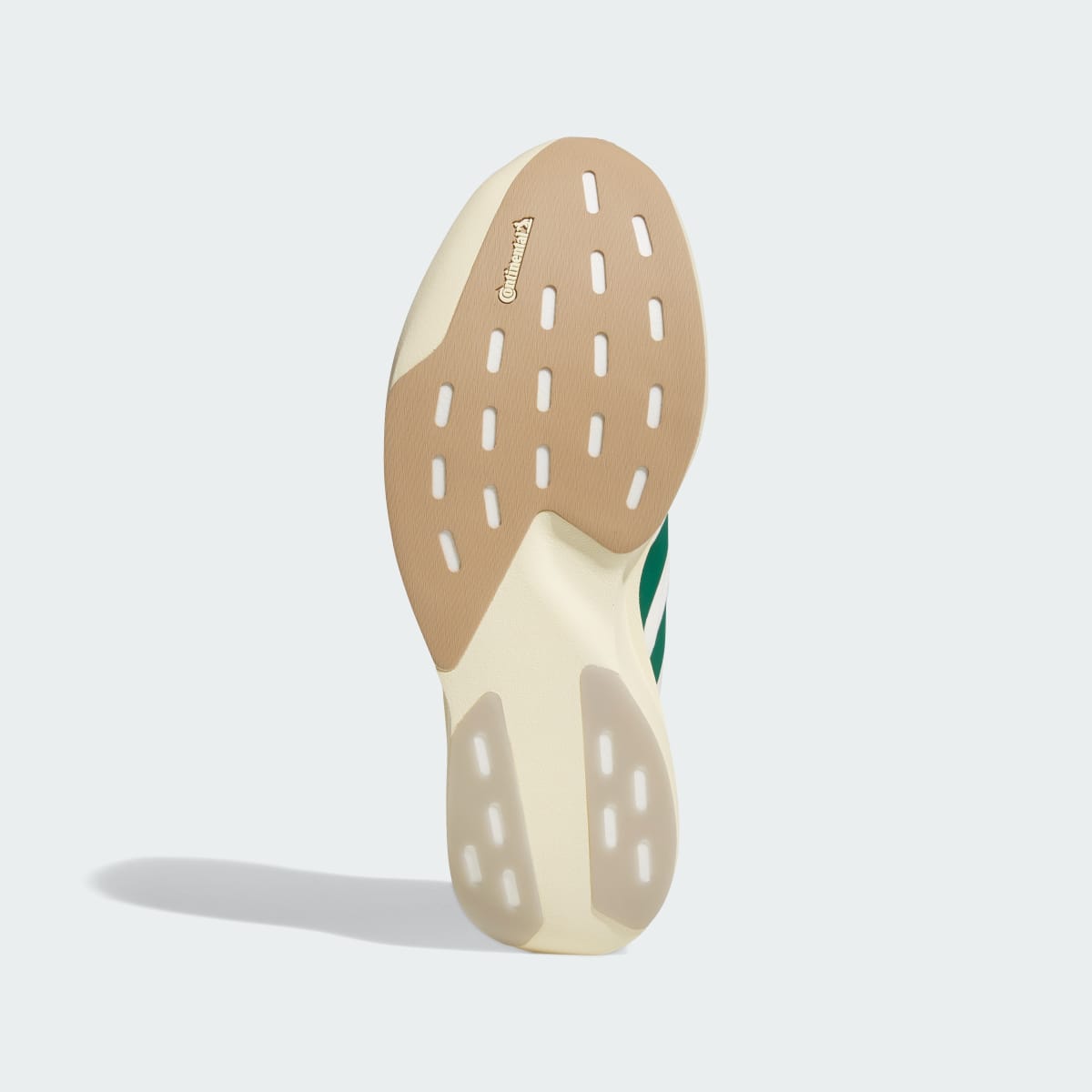 Overkicks - Adidas Adizero Evo SL EXO Suede White Collegiate Green Cream (KI4847) - detalle suela