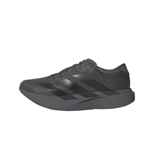 Overkicks - Adidas Adizero Evo SL Grey Black Lime Burst (KJ1364) - vista lateral