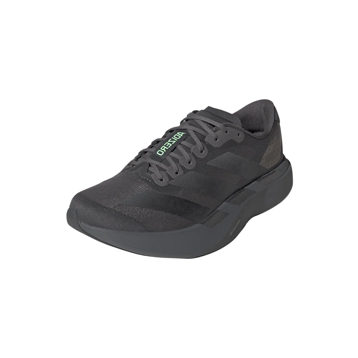 Overkicks - Adidas Adizero Evo SL Grey Black Lime Burst (KJ1364) - vista trasera