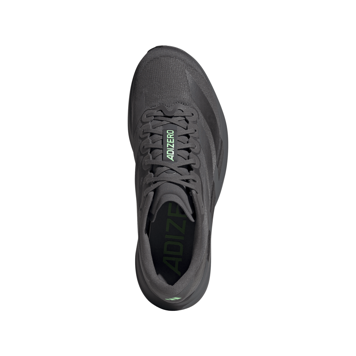 Overkicks - Adidas Adizero Evo SL Grey Black Lime Burst (KJ1364) - detalle suela