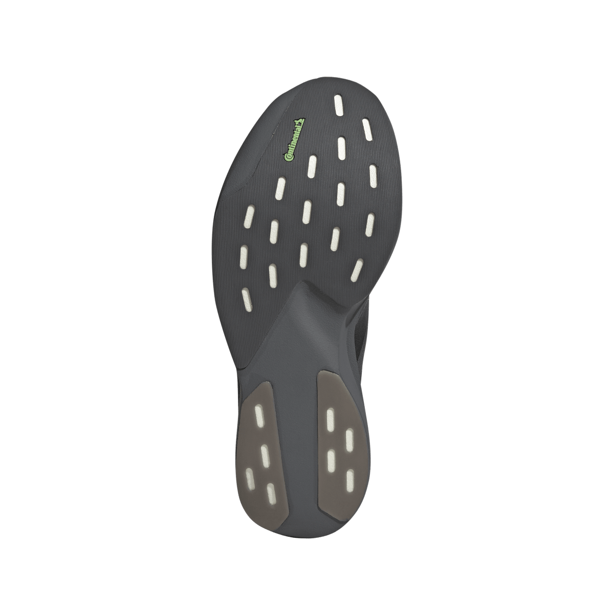 Overkicks - Adidas Adizero Evo SL Grey Black Lime Burst (KJ1364) - vista superior