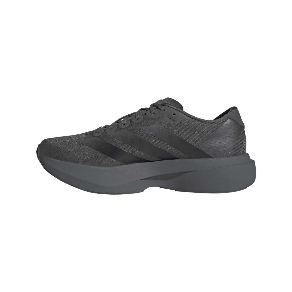 Overkicks - Adidas Adizero Evo SL Grey Black Lime Burst (KJ1364) - detalle lateral interior