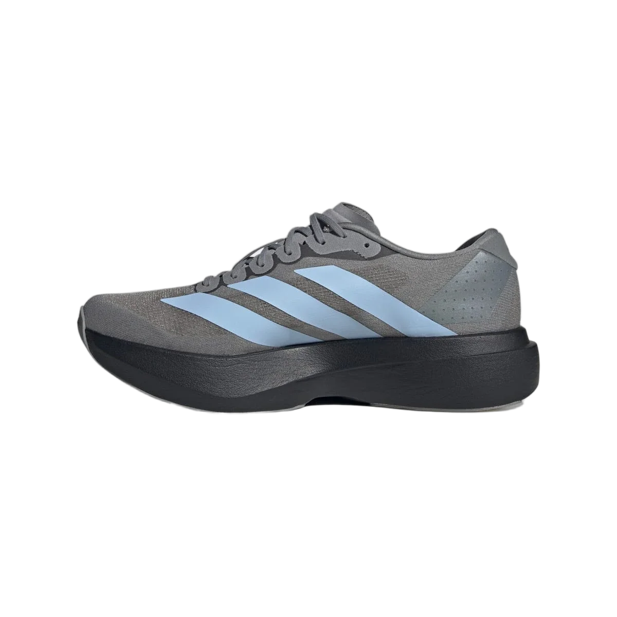 Overkicks - Adidas Adizero Evo SL Grey Glow Blue (KK3531) - detalle talon