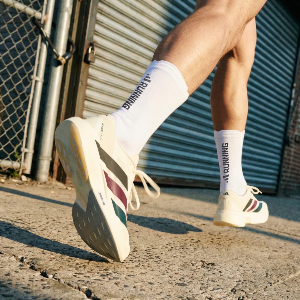 Overkicks - Adidas Adizero Evo SL Grey Shadow Olive Maroon (KI9542) - vista superior