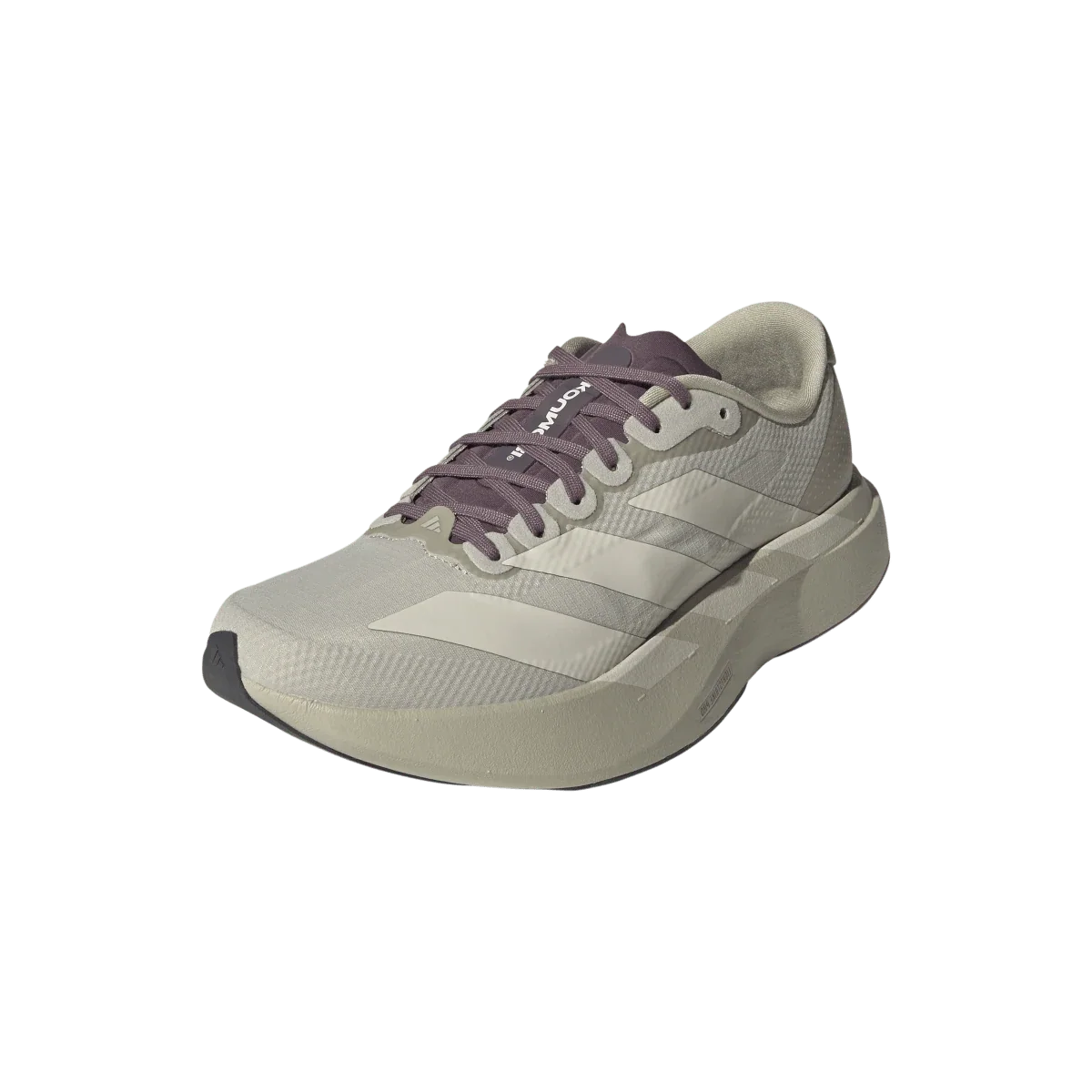 Overkicks - Adidas Adizero Evo SL Hermanos Kourmori Putty Grey (Womens) (KJ8803) - vista trasera