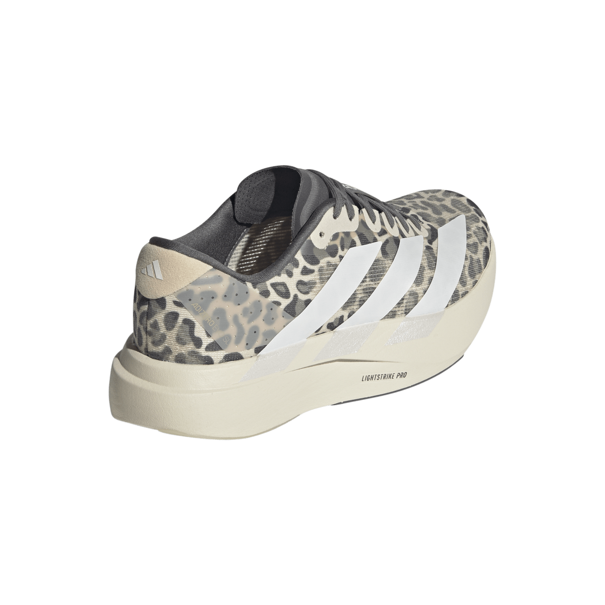 Overkicks - Adidas Adizero Evo SL Leopard Crystal Linen (Womens) (KI3948) - vista superior