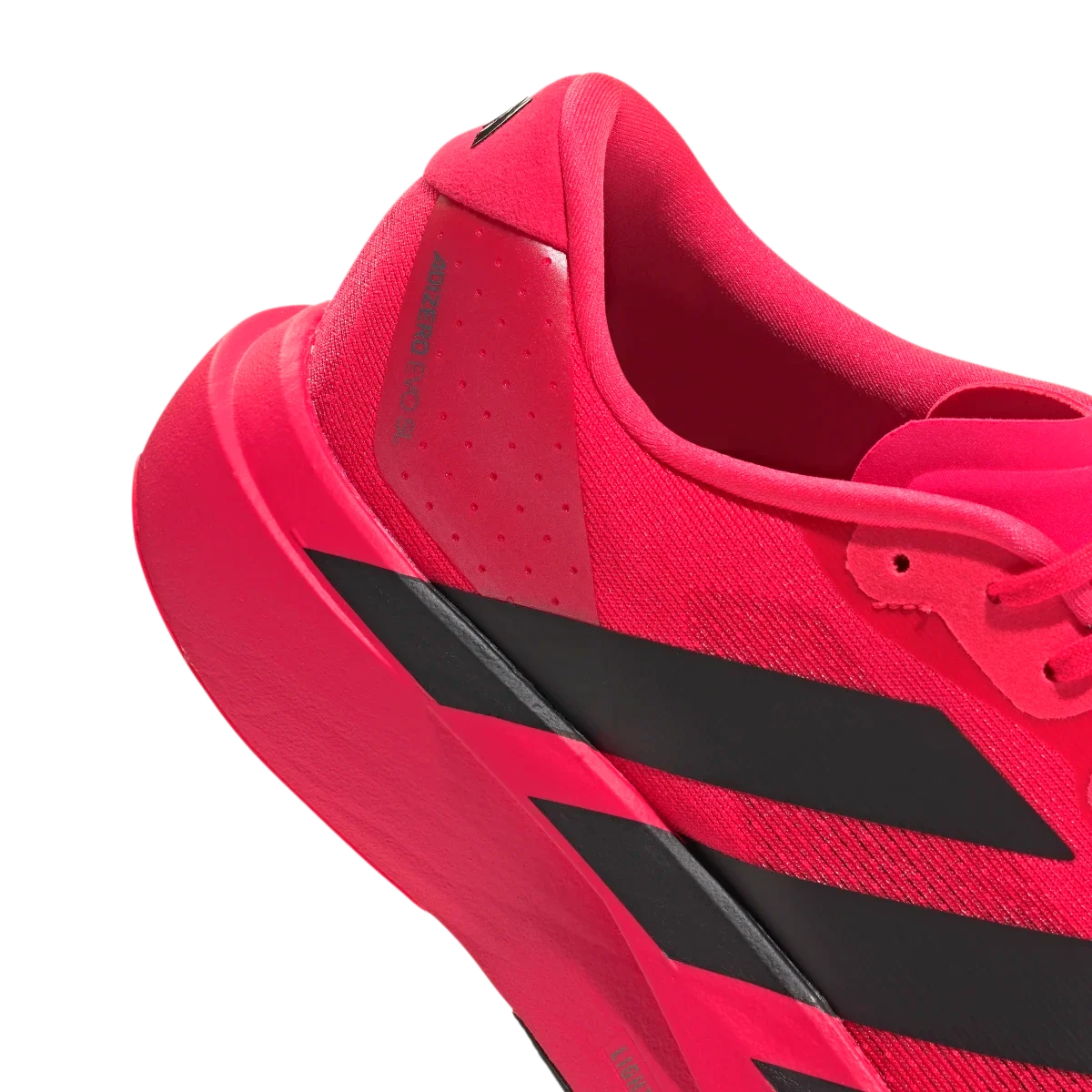Overkicks - Adidas Adizero Evo SL Lucid Red Black (JS4492) - detalle suela