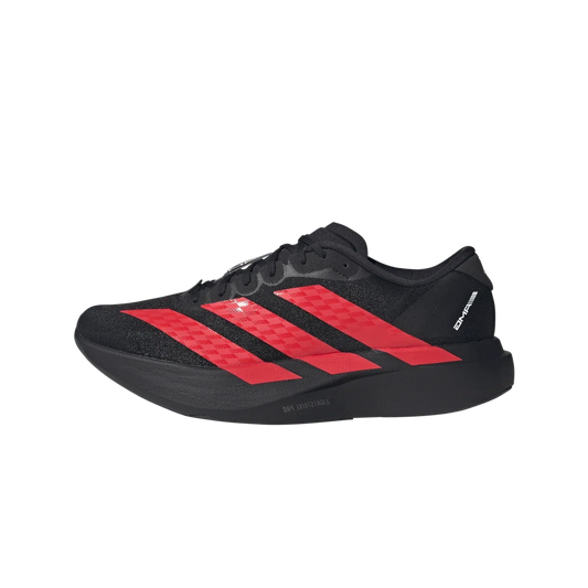 Overkicks - Adidas Adizero Evo SL Mercedes AMG Black Lucid Red (KH8832) - vista lateral