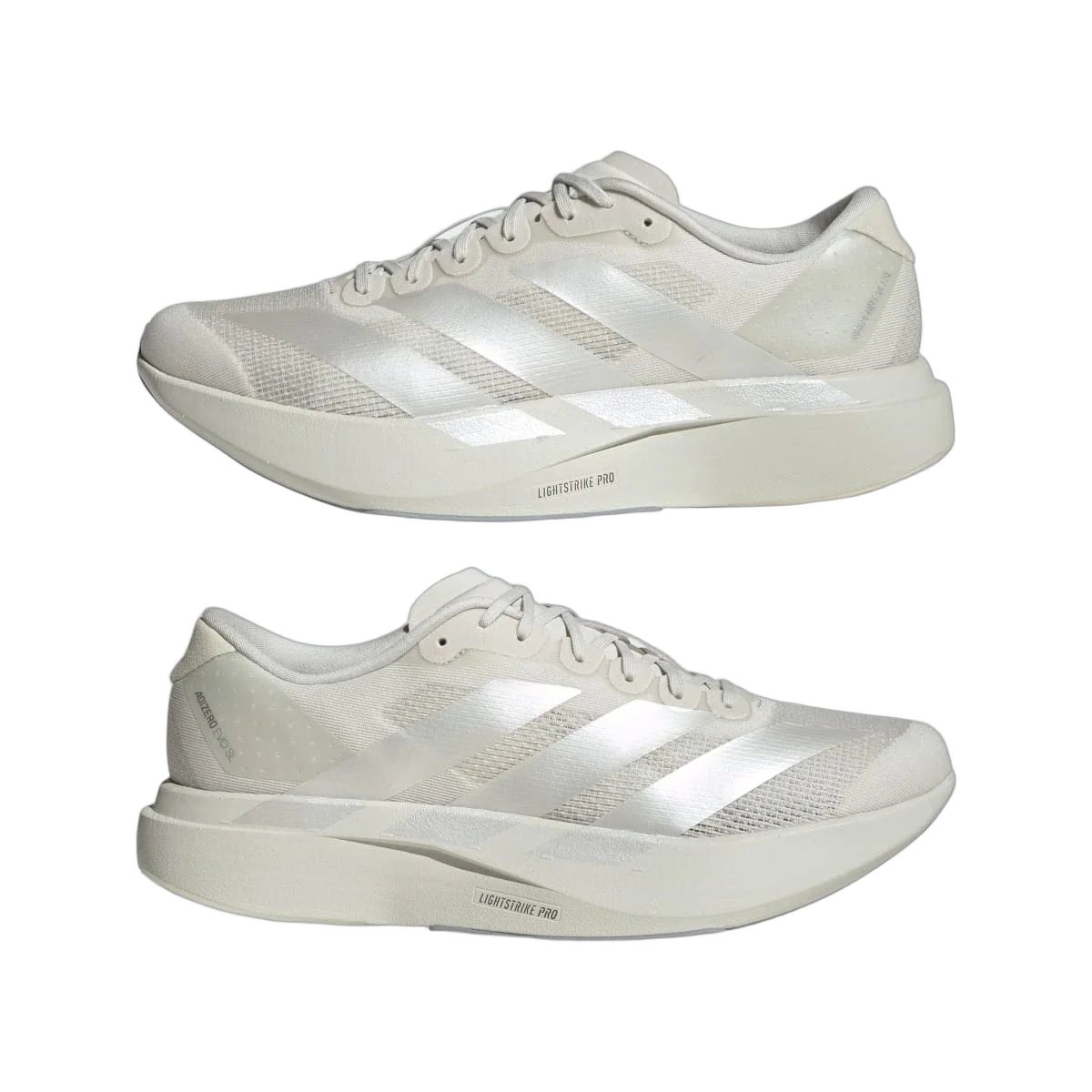 Overkicks - Adidas Adizero Evo SL Orbit Grey (JR3418) - detalle lateral interior
