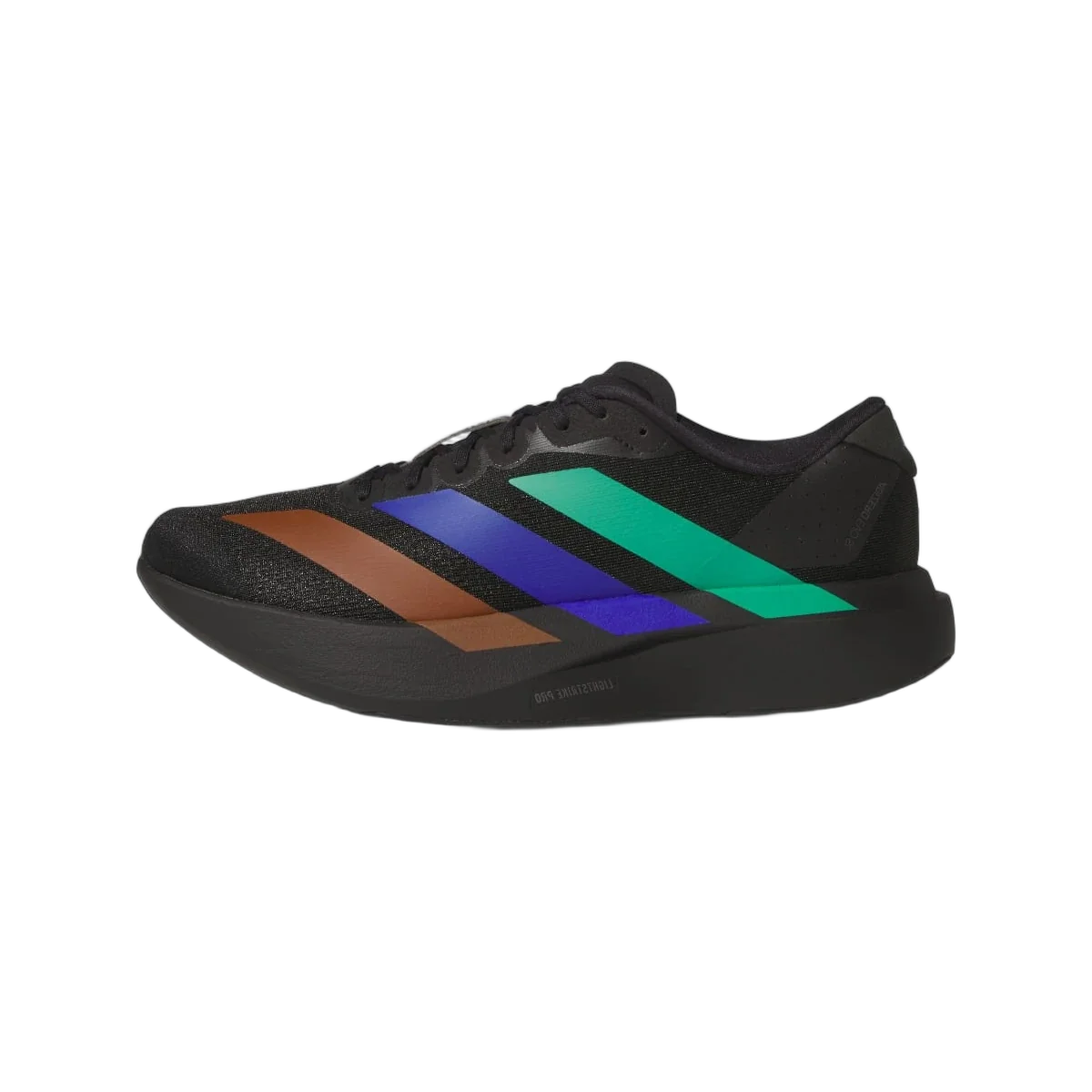 Overkicks - Adidas Adizero Evo SL Pharrell Humanrace Black Green Blue (KI3392) - vista lateral