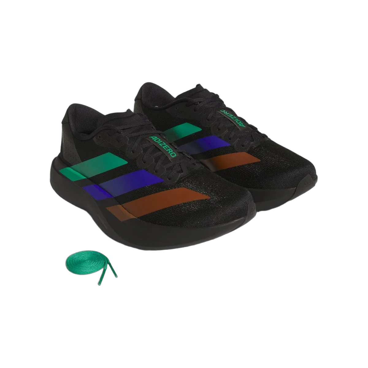 Overkicks - Adidas Adizero Evo SL Pharrell Humanrace Black Green Blue (KI3392) - detalle