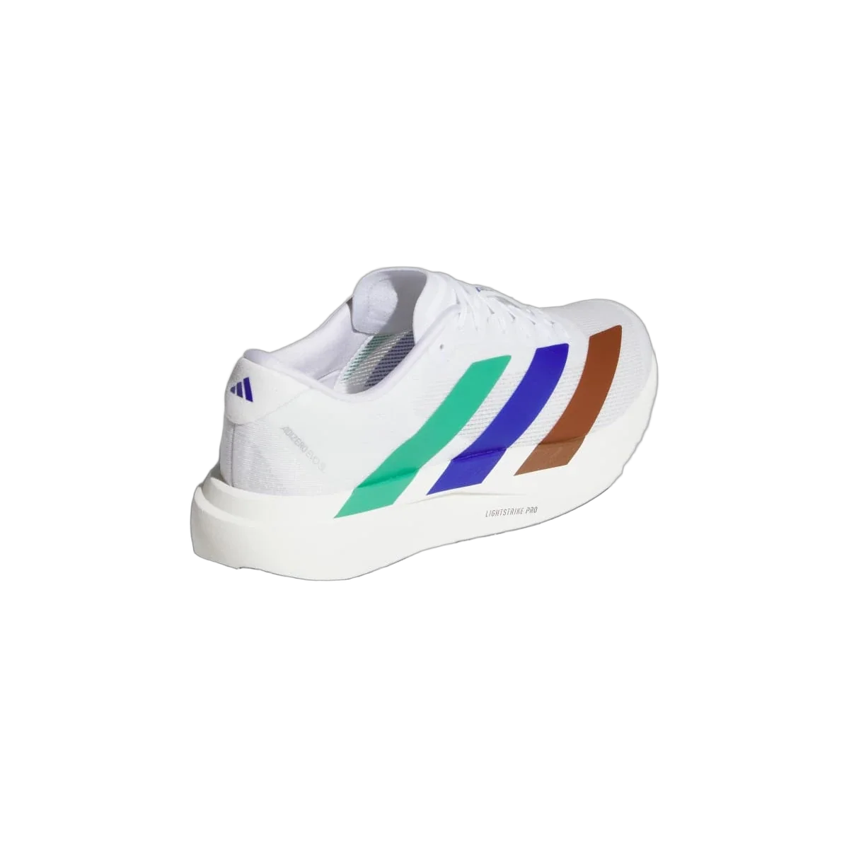 Overkicks - Adidas Adizero Evo SL Pharrell Humanrace White Green Blue (KI3393) - vista superior