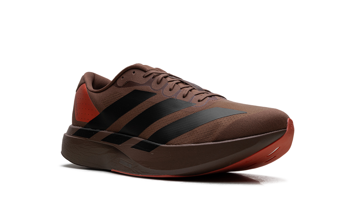 Overkicks - Adidas Adizero Evo SL Pharrell Williams Humanrace Preloved Brown (KJ8809) - detalle lateral interior
