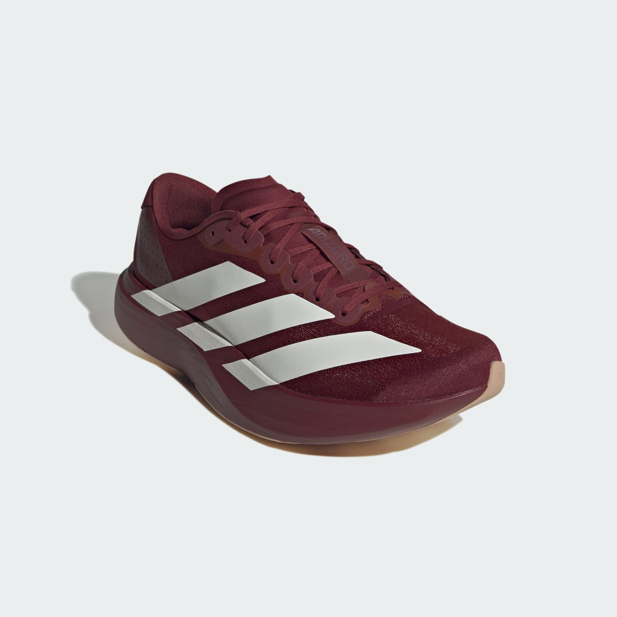 Overkicks - Adidas Adizero Evo SL Shadow Red Off White (KI6916) - detalle talon