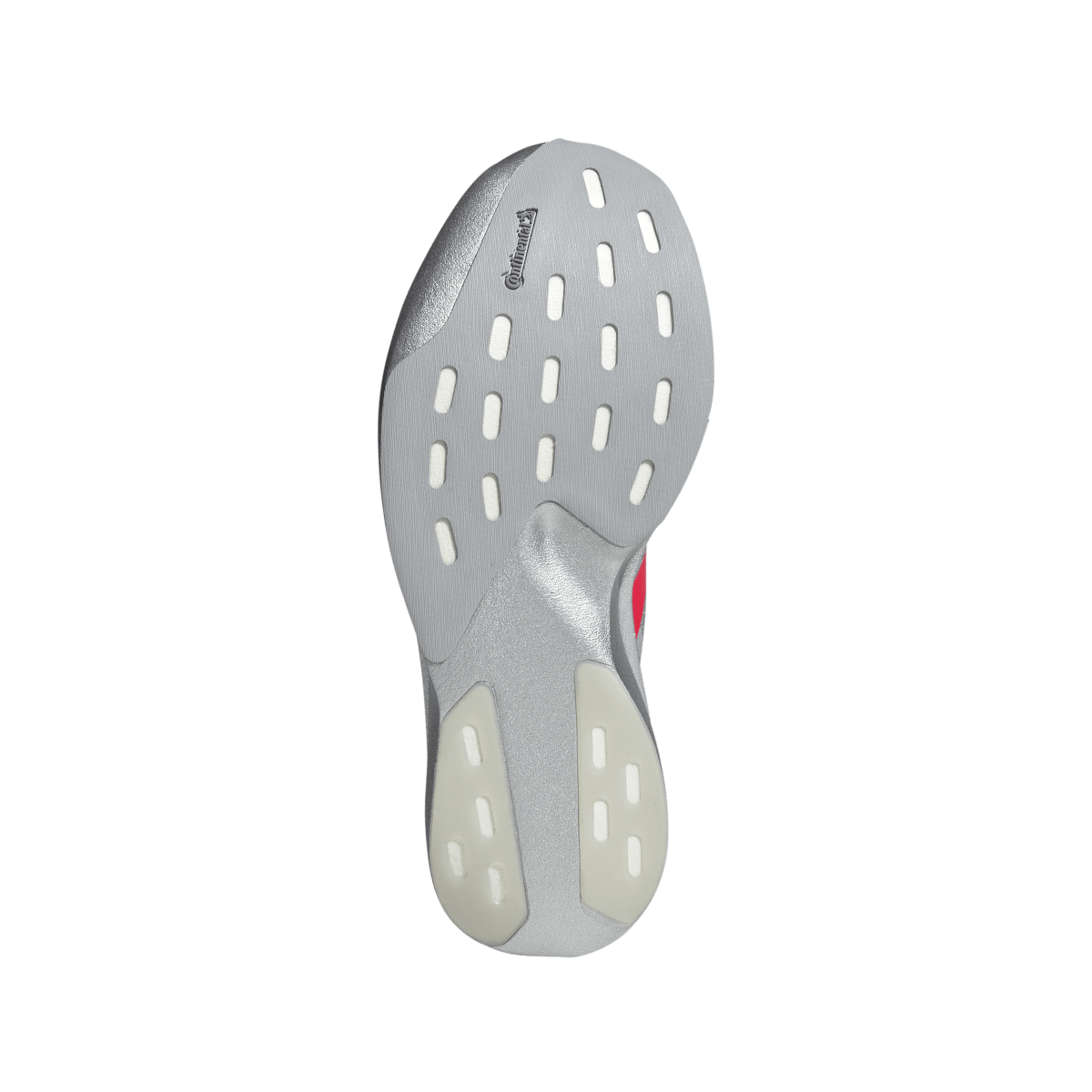 Overkicks - Adidas Adizero Evo SL Silver Metallic Lucid Red (KI3381) - detalle suela